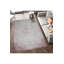 Tapis lavable décoratif à motif floral et à motif traditionnel beige-783403163