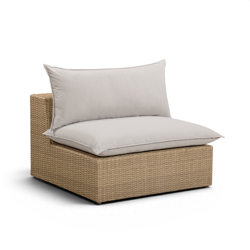 Fauteuil d'extérieur sans accoudoirs Cali