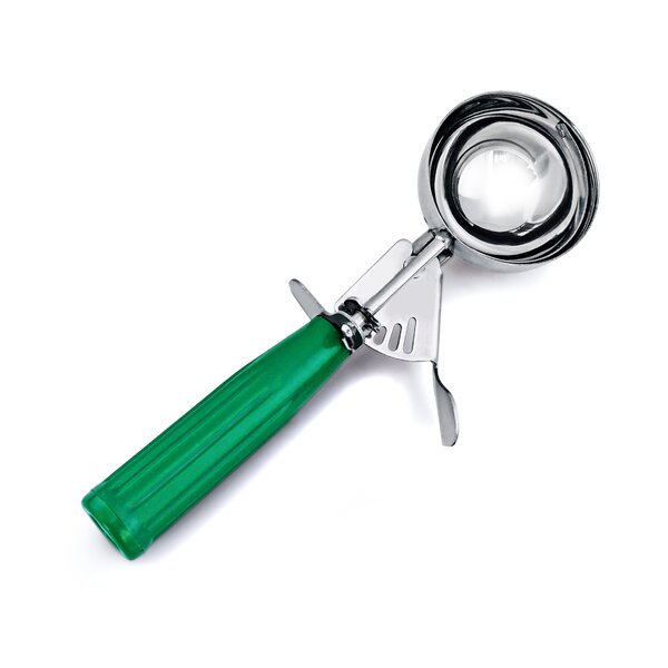 Durable Stainless Steel Ice Cream Scoop Big Ice Cream Nostalgic Scoop With  Spring-powered Trigger Big Volume Old Style Scoop Easy To Clean