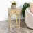 Elboa Collection Accent Table with One Drawer --1217107446