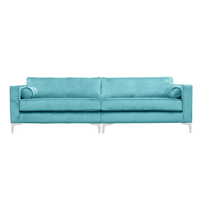 Georgio 4 Seater Velvet Sofa