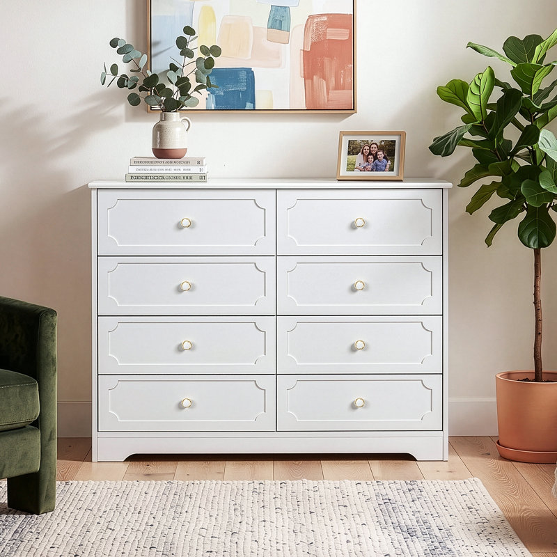 Commode 8 tiroirs 41,3 pouces