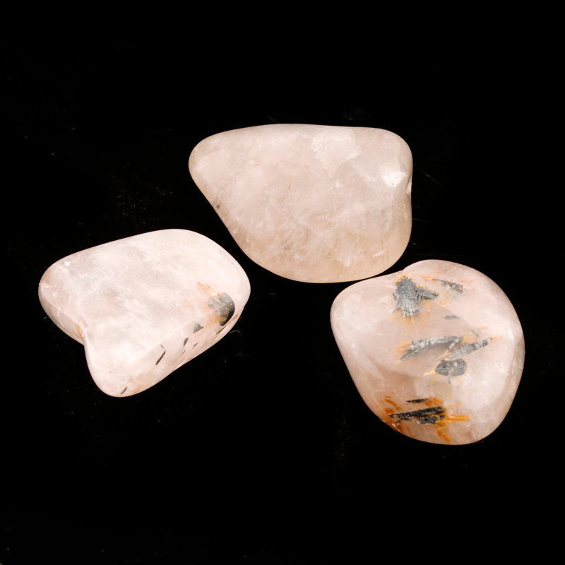Quartz rugueux culbuté