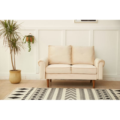 Causeuse, beige