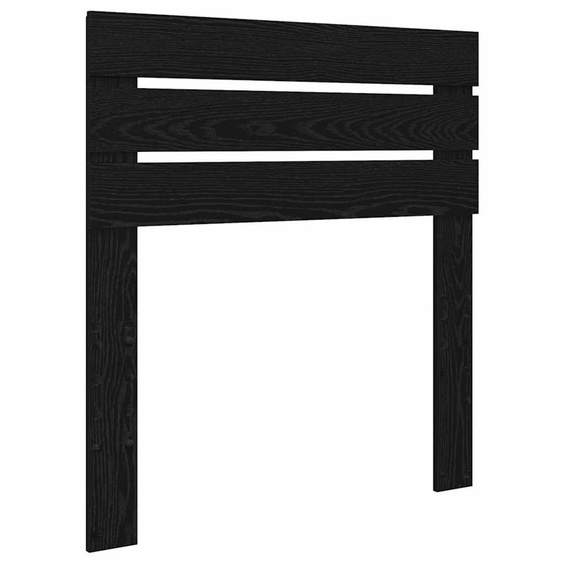 Headboard, Black Oak, UK Single - DE 90 x 190 cm