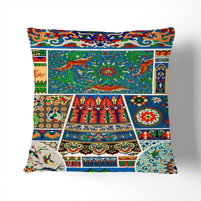 Square Throw Cushion, 55cm H x 55cm W x 20cm D