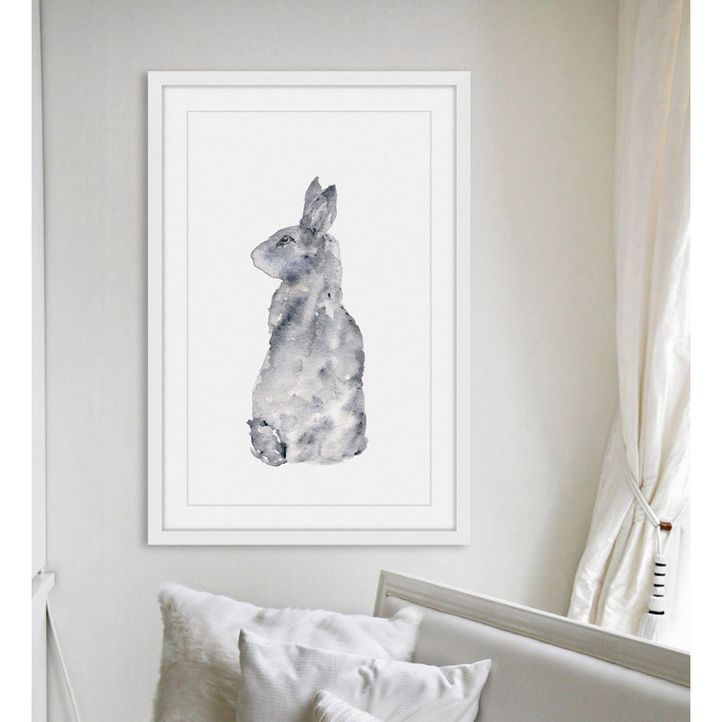 Thimble Sparrow - Single Picture Frame Painting, 61cm H x 41cm W x 3.81cm D