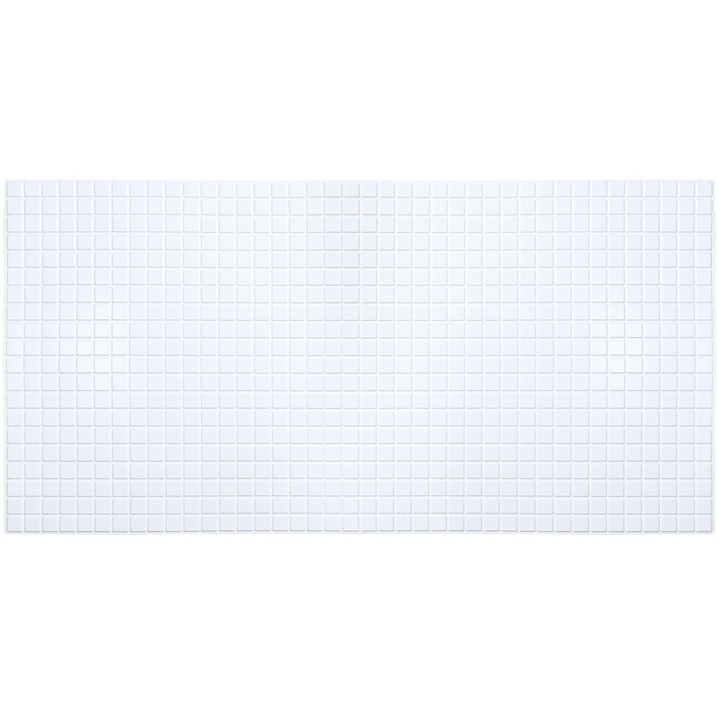 19" x 38" 3D Wall Panel in Blue