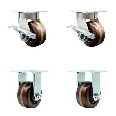 Kingpinle High Temp Caster Set