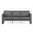 Billy-George 3 Seater Aluminum Sofa-1982233304