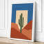 Desert Stillness Minimalist - Wrapped Canvas-312106691-312106696