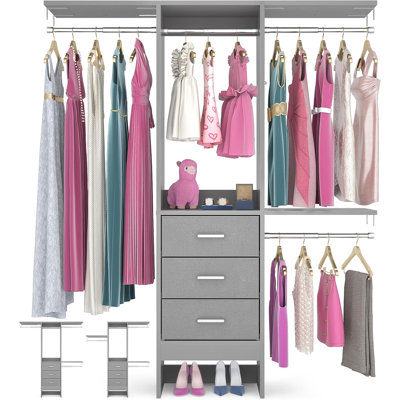 Fareena 14.8'' - 47.2'' Walk-In Set