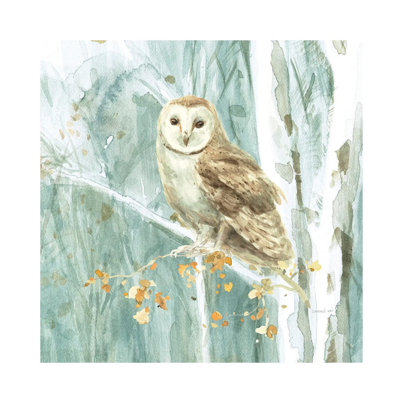 Meadows Edge VIII by Danhui Nai - Wrapped Canvas Painting, 30.48cm H x 30.48cm W x 1.91cm D