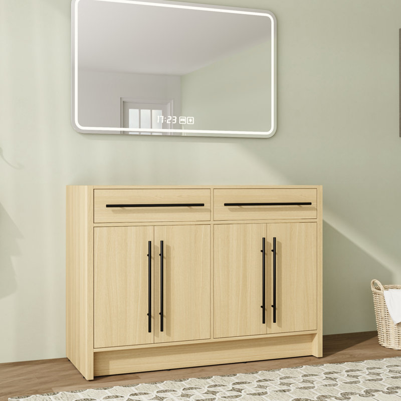 48'' Double Bathroom Vanity Base Only
