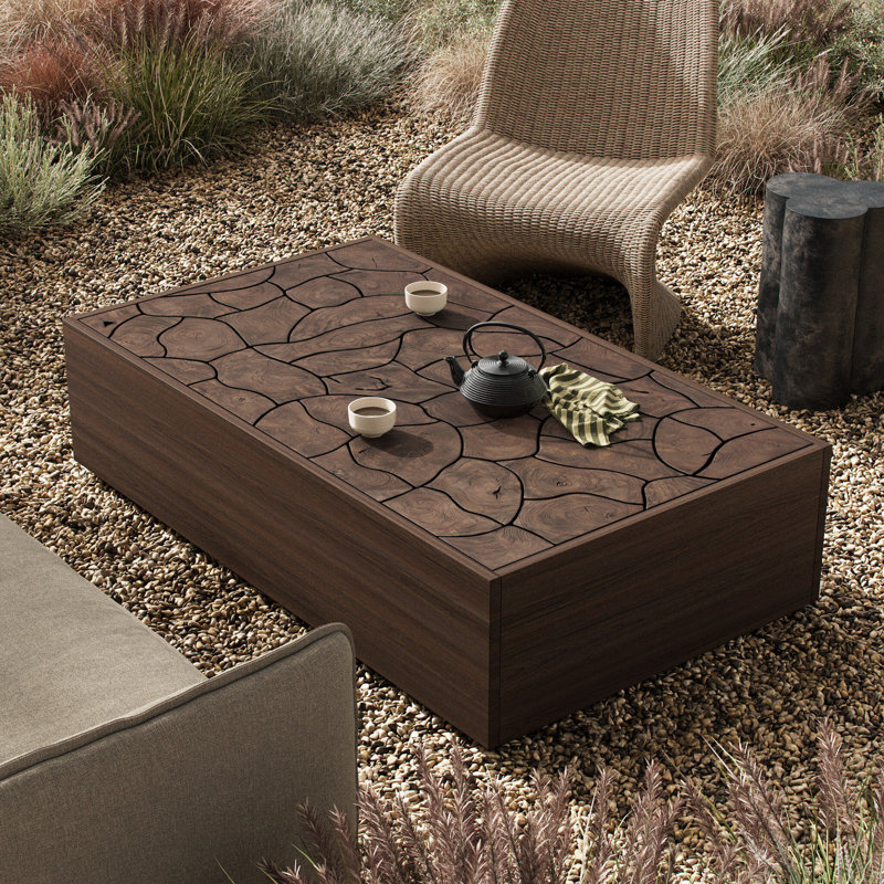 Ridge Outdoor Teak Coffee Table