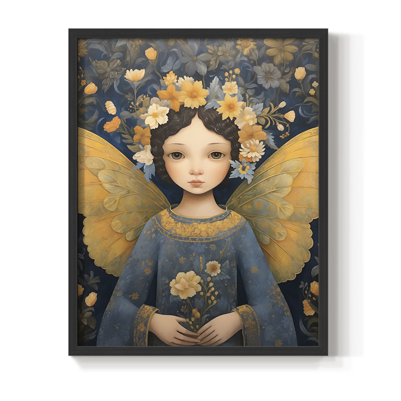 RELIGIOUS Series CD Framed Print - Solid Wood, 11" H x 9" W, Black