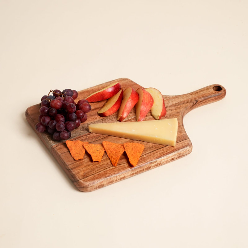 Handmade Acacia Wood Cutting Board Chopping Serving Paddle Board