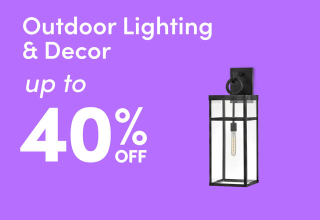 Outdoor Lighting & Decor Deals