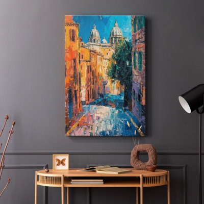 Série LANDSCAPES CECLII - Toile tendue avec châssis de qualité supérieure - Prêt à être accroché