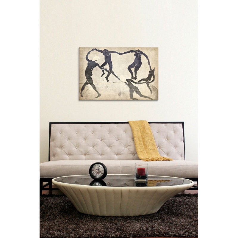 «Dance», impression sur toile tendue, H 18 po x l 12 po x P 1,5 po, Pas de tapis, Toile tendue