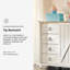 Commode combinée 4 tiroirs Jascha Gentleman's