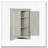 Corner Bathroom Storage Cabinet with Adjustable Shelves-812047417