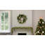 Faux Lighted Plastic 55cm Wreath