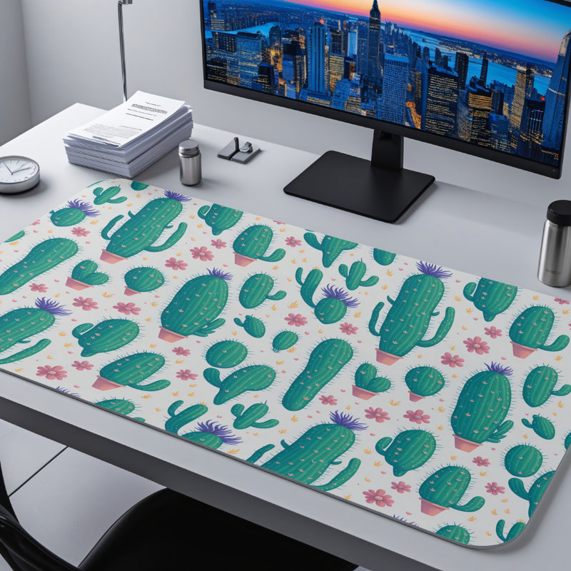 Polyester Desk Pad, 23.6x13.8