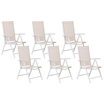 Cristina Foldable Outdoor Patio Dining Armchair
