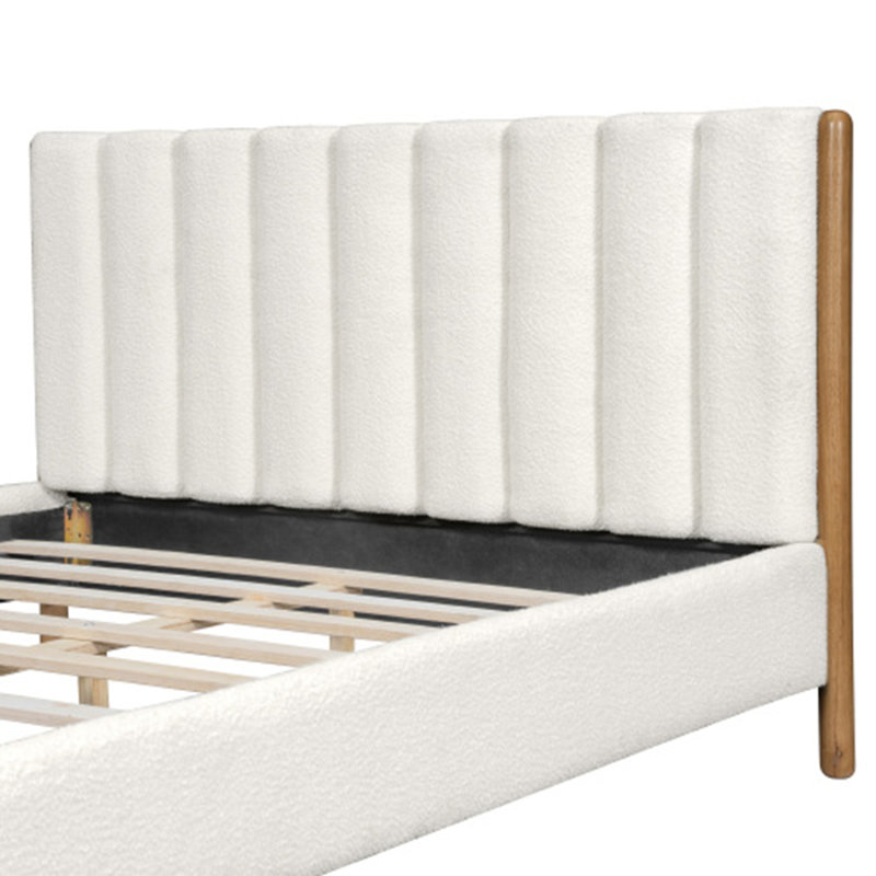 Lit plateforme Boucle, Grand lit