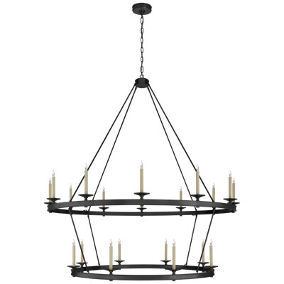 Chapman & Myers Launceton Two Tiered Chandelier