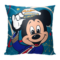 St Louis Blues NHL Mickey 40x50 Throw and Hugger Character Pillow