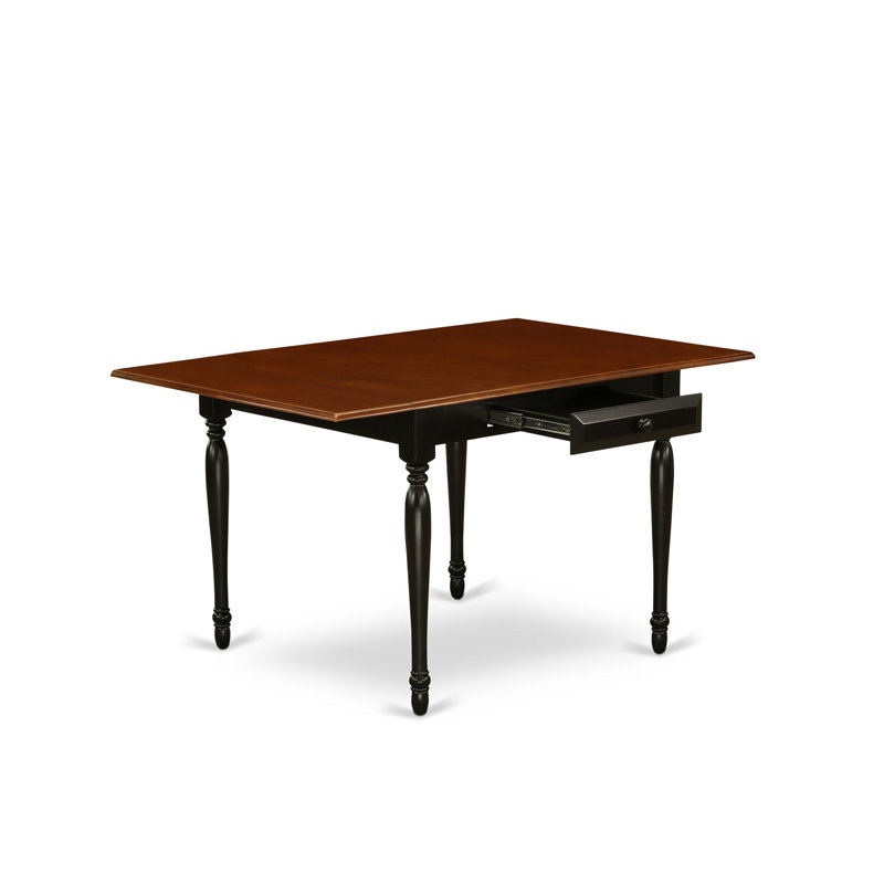 Ensemble de salle à manger Boxborough, Noir, 3 pièces, Cerisier