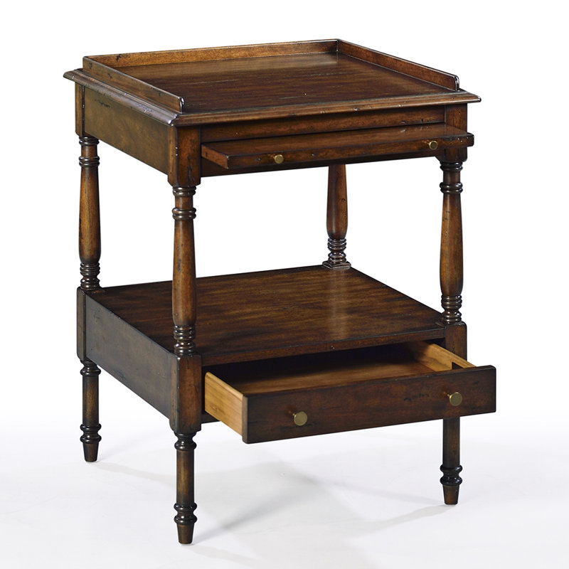 Haven Tray Top End Table with Storage