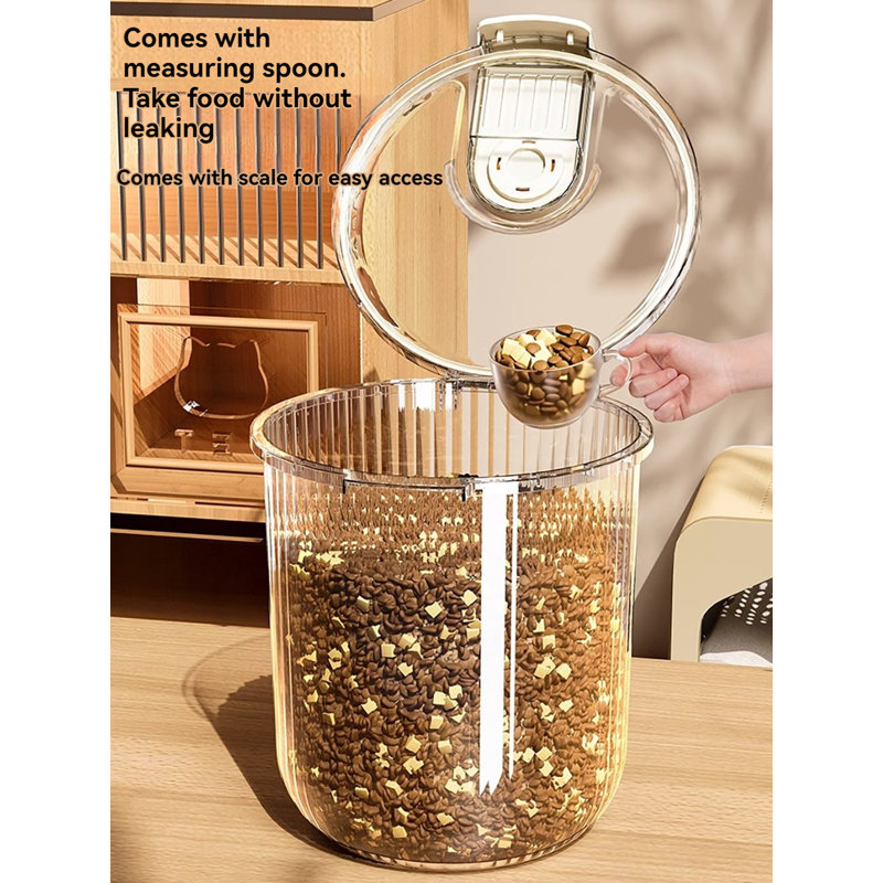 Contenant alimentaire en plastique, 14 lb