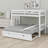 Pull-Out Bunk Bed With Trundle-1418775578