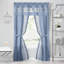 Ensemble de rideau de fenêtre semi-transparent en polyester 5 pièces Woven Trends Estebana-1195086239-1176194909