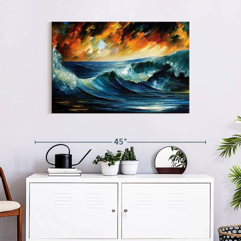 Gillard Wave II, 24" H x 36" W