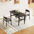 47"W Rectangular Kitchen Room Table-145527923-145527919