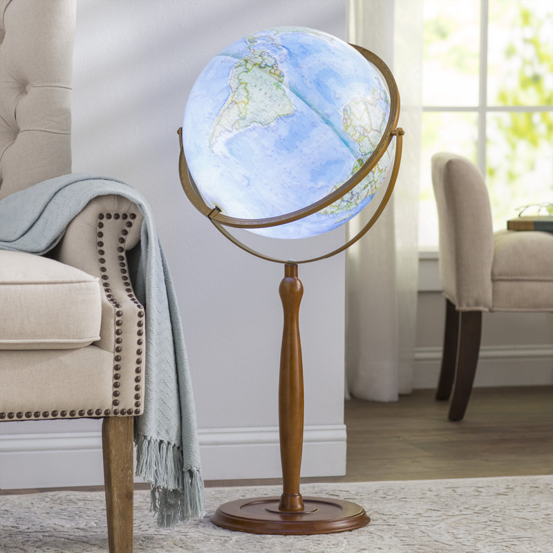 Globe terrestre lumineux Chamberlin