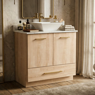 Rochanda 29.9'' Free Standing Single Bathroom Vanity