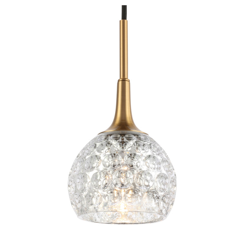 Jerrie 1 - Light Single Pendant, Brass, Halogen, Mercury