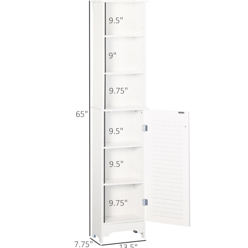 Tour de rangement en lin - 3 tablettes pour optimiser l'utilisation de l'espace de salle de bain