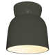 Mira Single Light Ceramic LED Semi Flush Mount