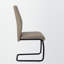 Ensemble de chaises de salle à manger en métal brun et polyester Kemonti, H 38,58 po x l 17,07 po x P 20,13 po