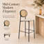 Tabouret de bar moderne en tissu Euston-1928241688-1884430165