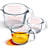 Eatex Borosilicate Glass Measuring Cup Set