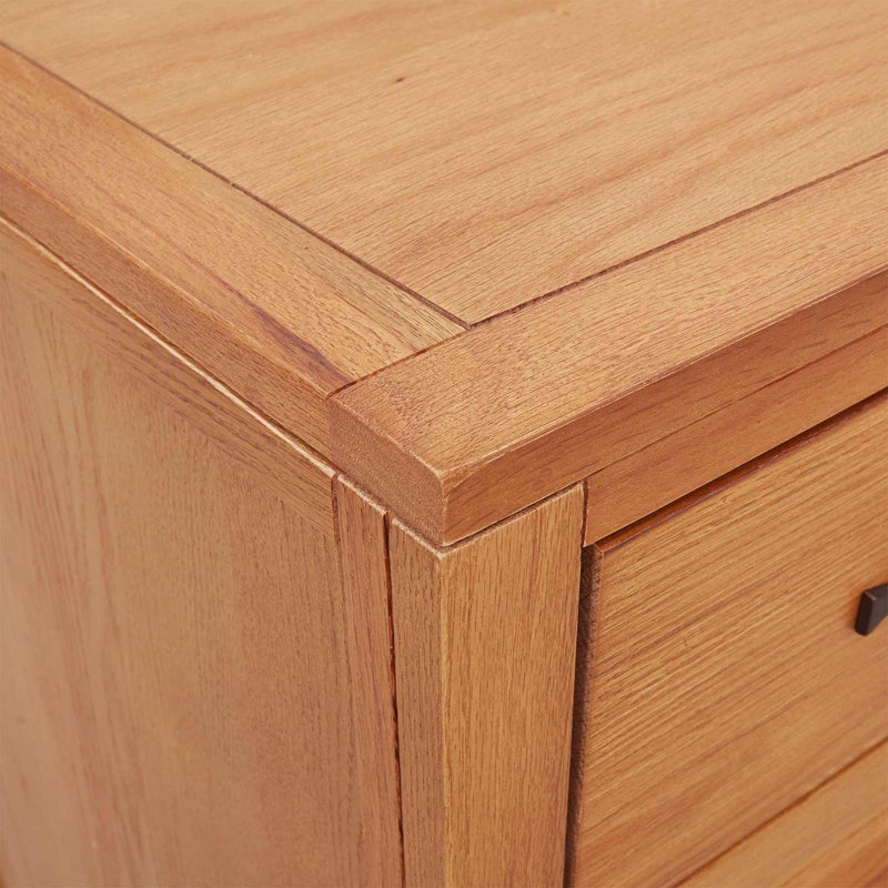 Engineered Wood Rectangle Accent Chest