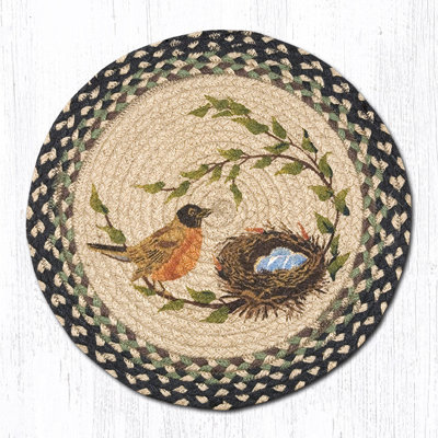  Robins Nest Round Chair Pad 15.5" H