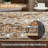 Entryway Runner Rug, Washable Vintage Low Pile Stain-Resistant, Non-Slip Soft Thin Carpet for Kitchen, Bedroom, Bathroom (Grey, 2x6ft)-1583838628